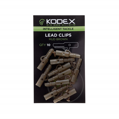 Clips for lead KODEX Lead Clips - 10 pcs per pack