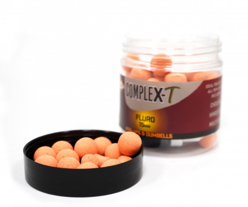 Floating boilies DYNAMITE BAITS Complex-T Fluro Pop Ups
