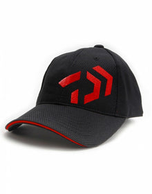 Шапка с козирка DAIWA D-VEC - цвят BLACK/RED