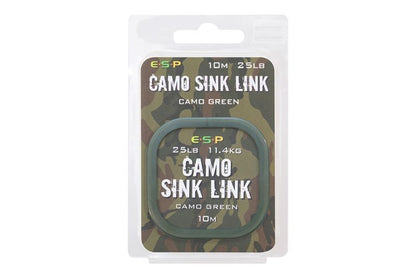 Карповые поводок - ESP CAMO SINK LINK - 10m/25lb