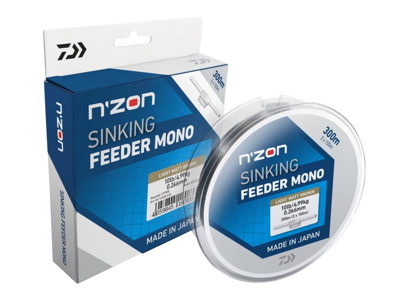 Monofilament line Daiwa NZON LINE SINKING FEEDER MONO - 300 m