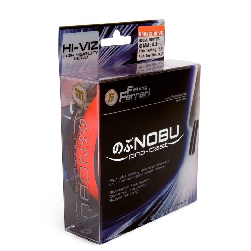 Μονόκλωνη πετονιά FF NOBU PROCAST FLUO ORANGE - 600 m