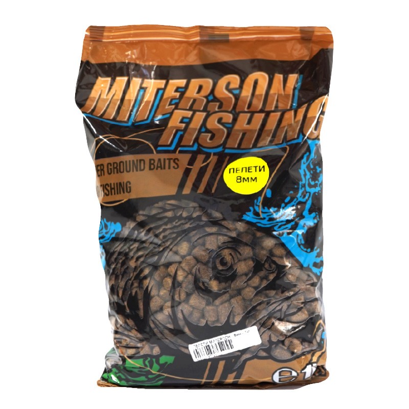 Πέλλετ Miterson Fishing Feed Pellets 8mm - 1kg