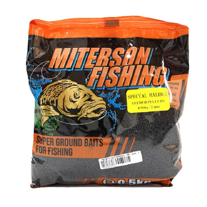 Micro Πέλλετ Miterson Fishing Pro Feed Halibut Pellets - 0.5kg / 2 mm