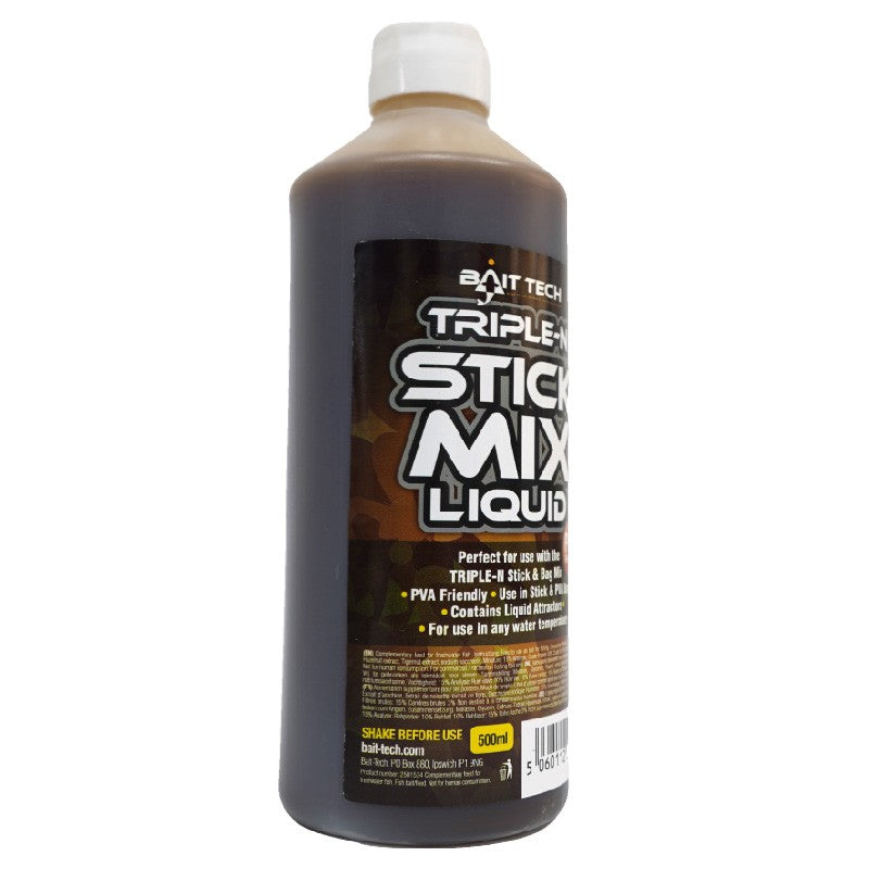 Υγρό άρωμα - BAIT-TECH Triple-N Stick Mix Liquid (500ml)