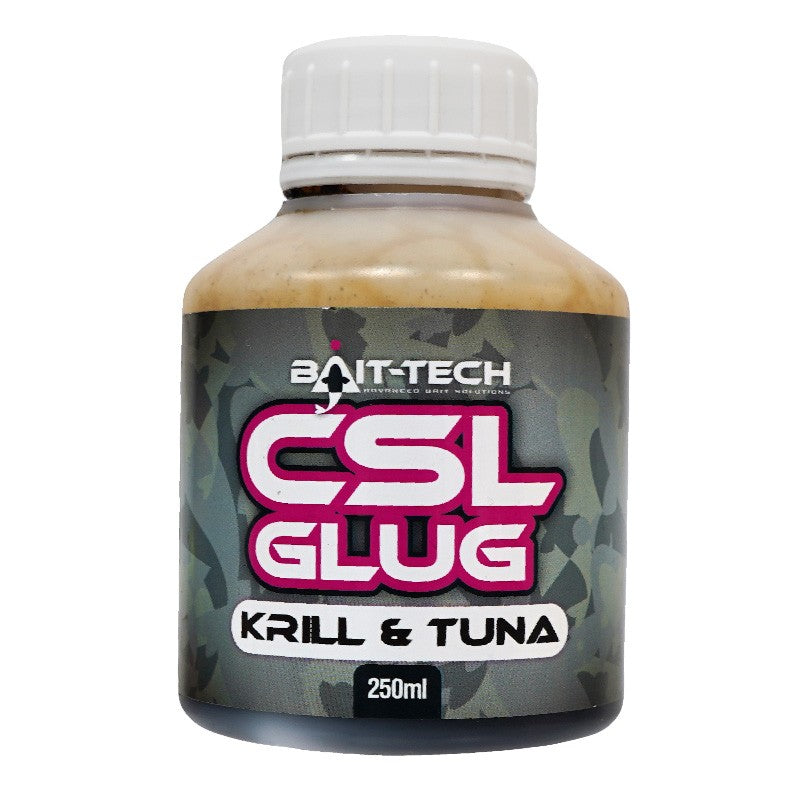 Dip BAIT-TECH CSL GLUG KRILL & TUNA - 250ml