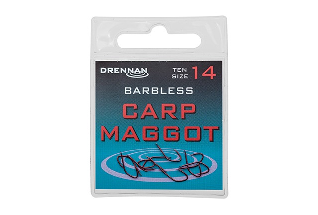 Крючки без бородки - DRENNAN CARP MAGGOT BARBLESS