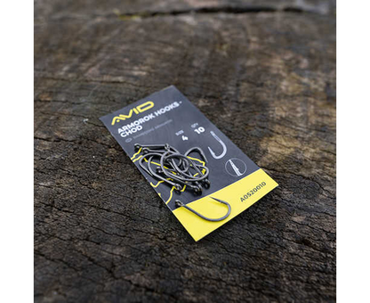 Шаранджийски куки AVID ARMOROK HOOKS CHOD - 10 бр в опаковка