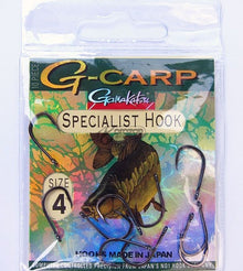 Куки GAMAKATSU G-CARP SPECIALIST - BLACK