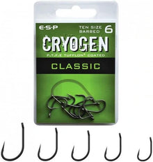 Αγκίστρια για Carp Fishing ESP CRYOGEN - CLASSIC - No4 / 10 τεμ.