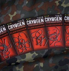 Αγκίστρια για Carp Fishing ESP CRYOGEN PTFE - CLAW-HAMMER - No8 / 10 τεμ.