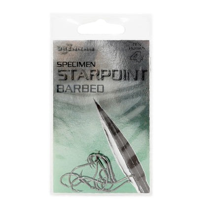 Крючки DRENNAN SPECIMEN STARPOINT - No 4 / 10 шт. в упаковке