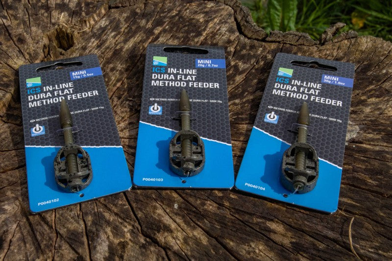 Method feeder feeder - PRESTON ICS INLINE DURA FLAT METHOD FEEDER - MINI