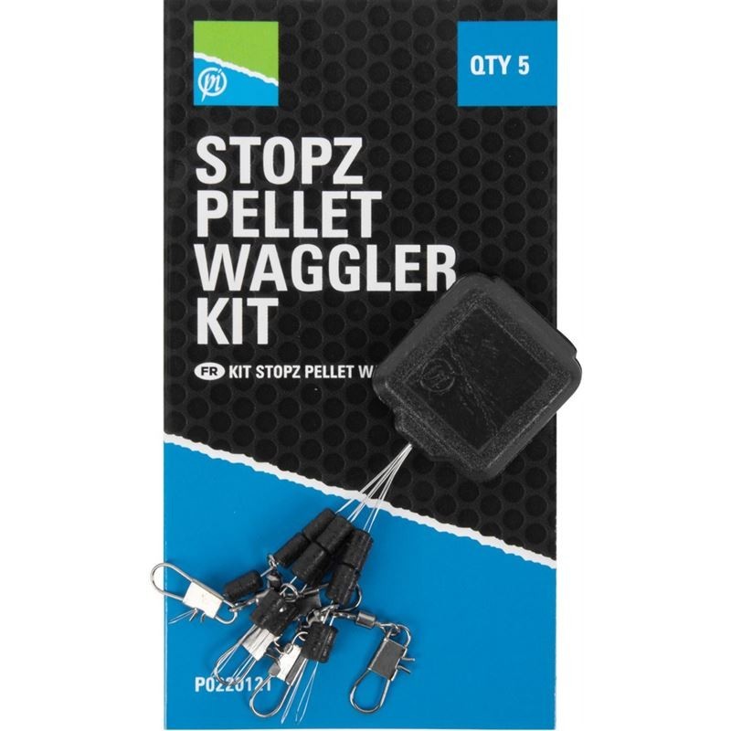 Set montură pellet waggler PRESTON STOPZ PELLET WAGGLER KIT