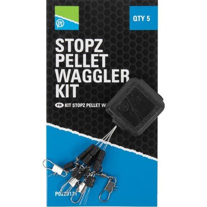 Set montură pellet waggler PRESTON STOPZ PELLET WAGGLER KIT