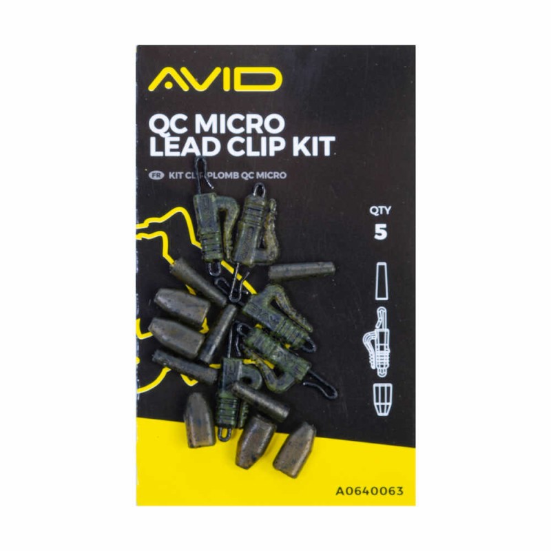 Safety clips - AVID MICRO QC LEAD CLIP KIT