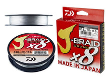 Плетено влакно Daiwa J-BRAID GRAND X8 LIGHT GREY (светло сиво) - 135m