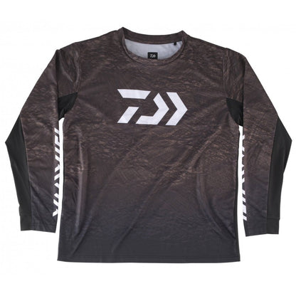 Блуза с дълъг ръкав за защита от слънце  - DAIWA D-VEC LS SUN PROTECTION UPF+ - COYOTE