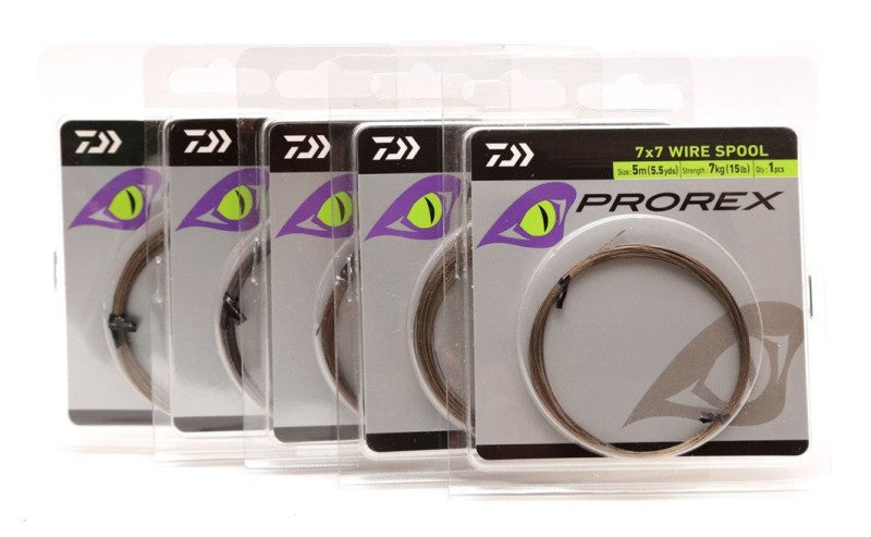 Wire trace - DAIWA PROREX 7x7 WIRE LEADER - 5 m