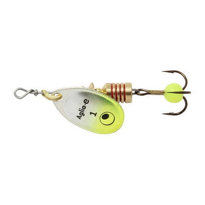 Spinner lure MEPPS Aglia-E AG/Chart bright