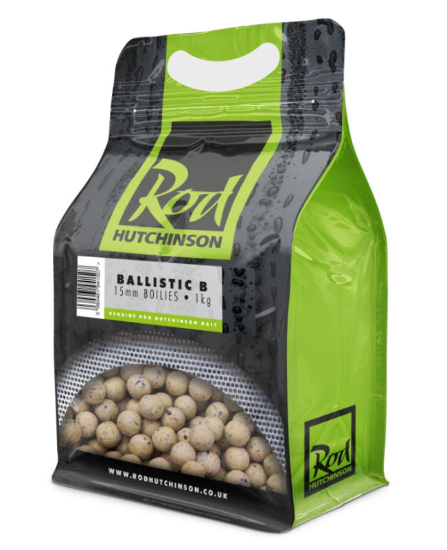 Boilies proteice Rod Hutchinson BALLISTIC B boilies 20mm - 1kg