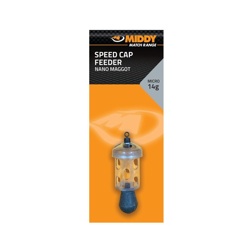 Feeder basket for white worm Middy Nano PVC Speed Feeder Bottom Lead - 14gr/Micro