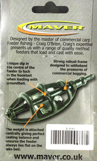 Фидер хранилка Maver Method In-line Feeder 15g - K400