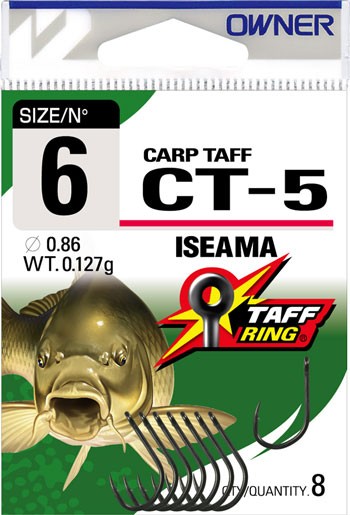 Cârlige OWNER CARP TAFF ISEAMA CT - 5