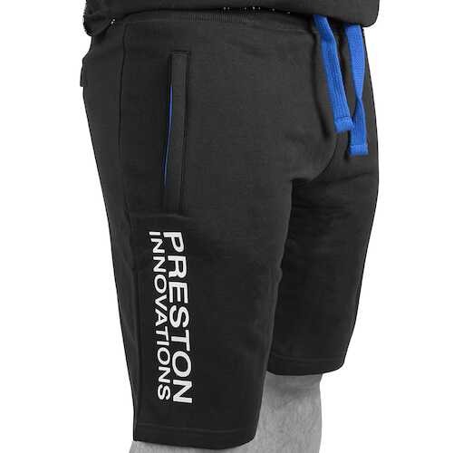 Αθλητικό σορτς PRESTON Black and Blue Shorts