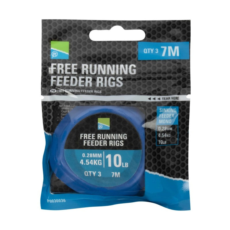 Έτοιμες αρματωσιές για feeder ψάρεμα PRESTON Free Running Feeder Rigs