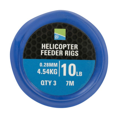 Έτοιμες αρματωσιές για feeder ψάρεμα PRESTON Helicopter Feeder Rigs