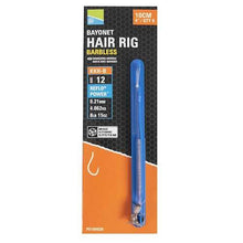 Вързани куки за метод фидер PRESTON KKH-BARBLESS BAYONET HAIR RIG - 10cm / 8 бр в опаковка