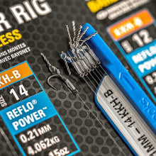 Вързани куки за метод фидер PRESTON KKH-BARBLESS BAYONET HAIR RIG - 10cm / 8 бр в опаковка