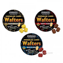 Балансирaни дъмбели FilStar Wafters Premium Carp Mini - 8x5mm / 30g - различни аромати, представени в опаковки.
