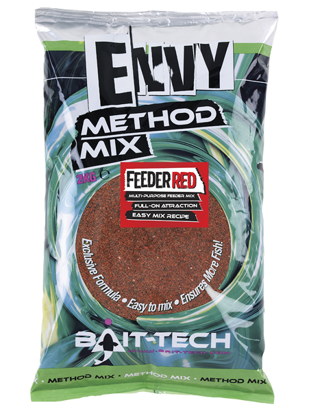 Nadă BAIT-TECH Envy Method Mix Feeder Red - 2kg