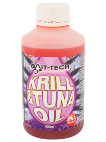 Liquid flavour BAIT-TECH Krill & Tuna Oil - 500ml