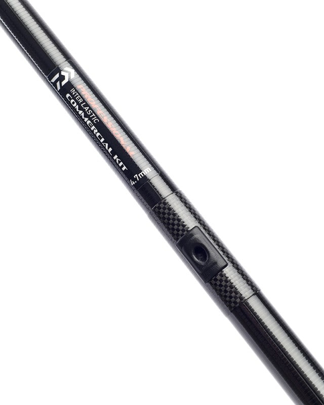 Top-set DAIWA Professional Interlastic Commercial Kit 2.4m / 4.7mm / 37g BLACK CARBON