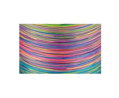 Fir textil Daiwa J-BRAID X8 MULTICOLOUR (multicolor) - 1500m