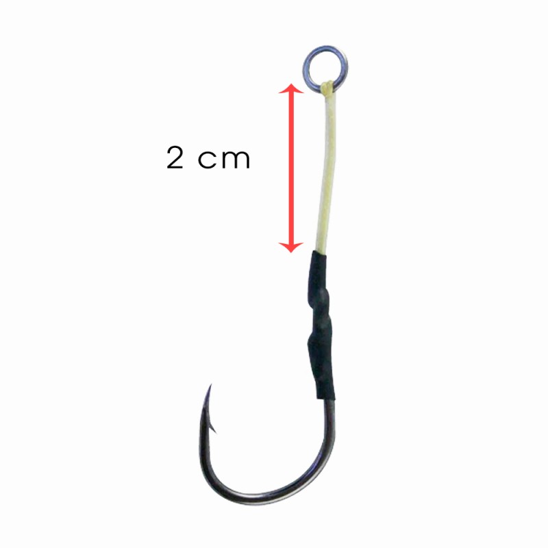 Assist hooks MAVER Assist Hook Jurassic Cordino - 2 cm