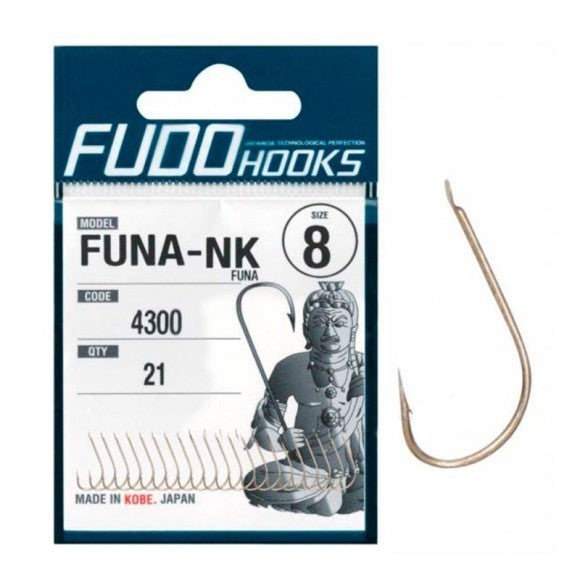 Cârlige FUDO FUNA 4300 NICKEL