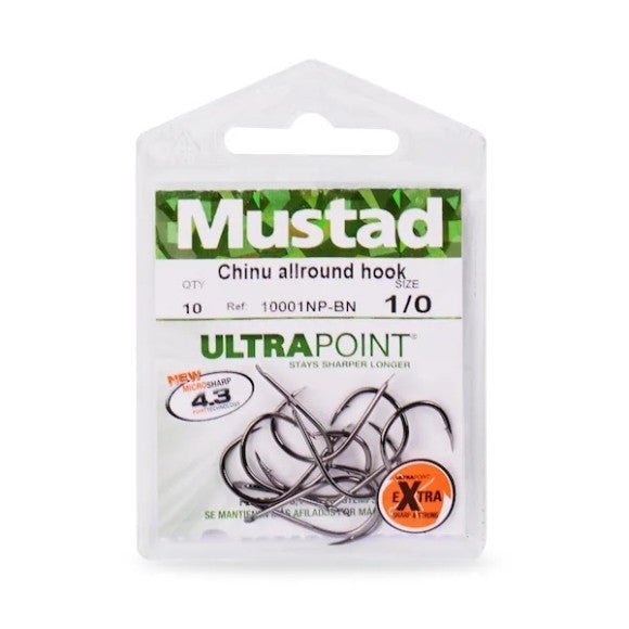 Hooks Mustad CHINU Allround Hooks - 10 pcs per pack