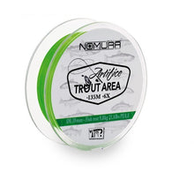 Νήμα braided NOMURA Artifice TROUT AREA X6 - 135 m /ανοιχτό πράσινο/
