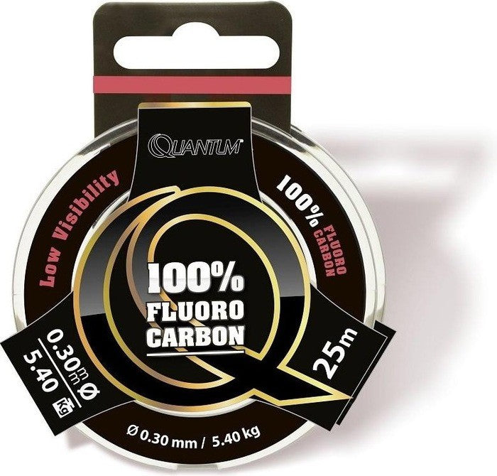 Fluorocarbono Line Quantum Fluorocarbon Predator 25m - 0.75mm/24.6kg