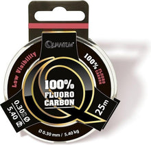 Fluorocarbono Πετονιά Quantum Fluorocarbon Predator 25m - 0.75mm/24.6kg