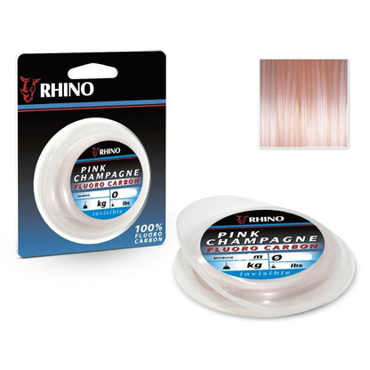 Fluorocarbon line RHINO Pink Champagne FC - 15m