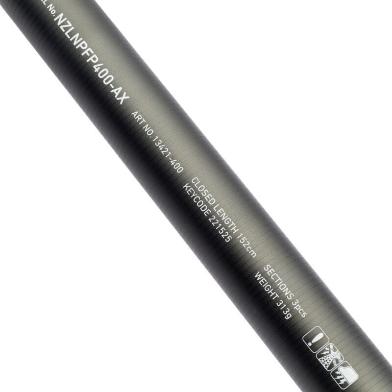 Rubeziana mâner pentru minciog DAIWA 24 NZON FEEDER PRO LANDING NET HANDLE - 4.00 m pentru 3 segmente