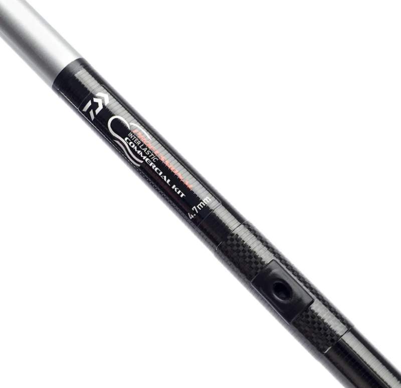 Top-set DAIWA Professional Interlastic Commercial Cloud Kit 2.4m - 4.7mm / 5.8 mm CLOUD GREY