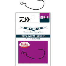 Cârlige DAIWA STEEZ WORM HOOK SS OFT-RING
