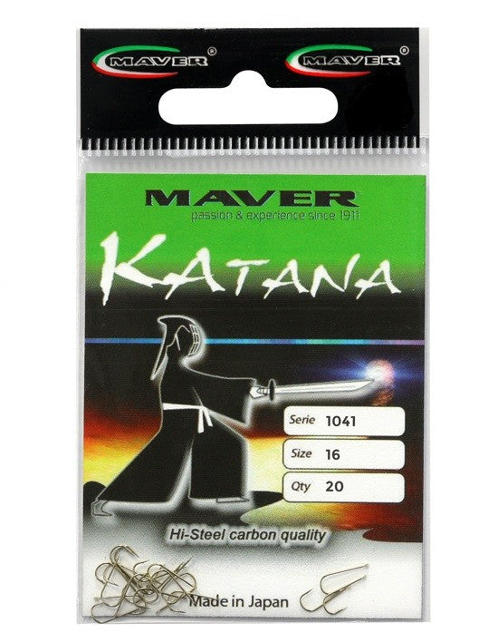 Cârlige MAVER Katana 1041A Bronze - 20 buc. in pachet