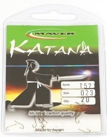 Αγκίστρια MAVER Katana T571A Bronze - 20 τεμ. στη συσκευασία